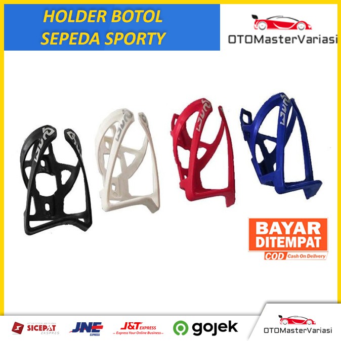 Dudukan Botol Sepeda Model Sporty Holder Botol Sepeda Model Jaring Sporty Dudukan Botol Sepeda MTB