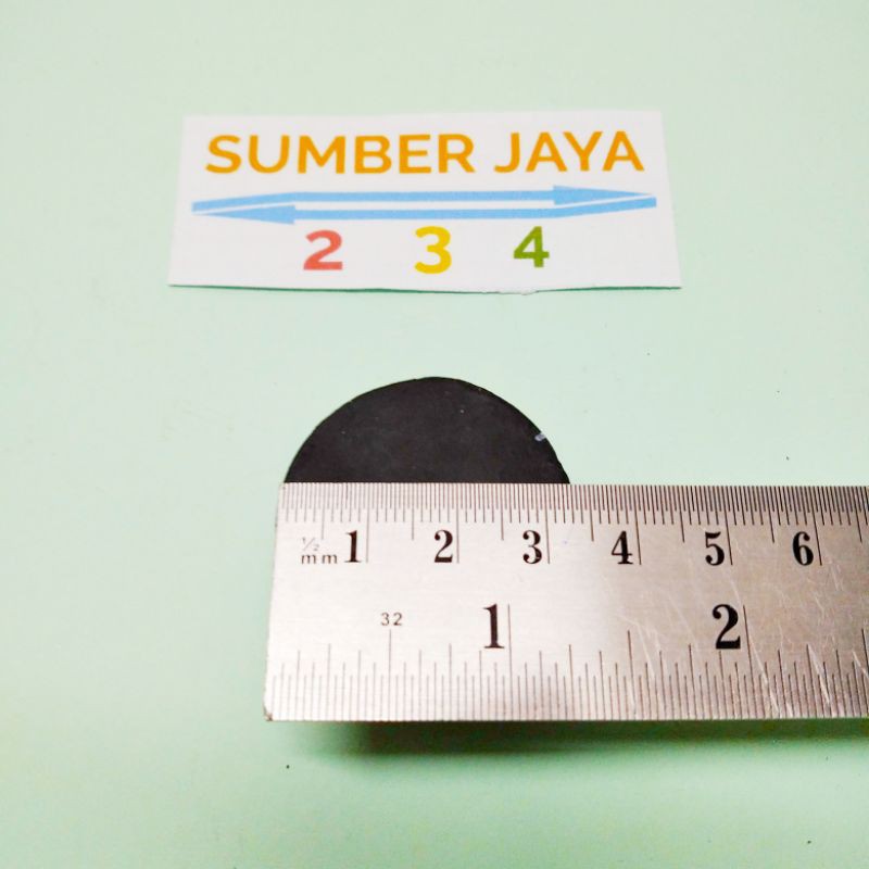 Karet Door Stop Stoper Hitam TERMURAH