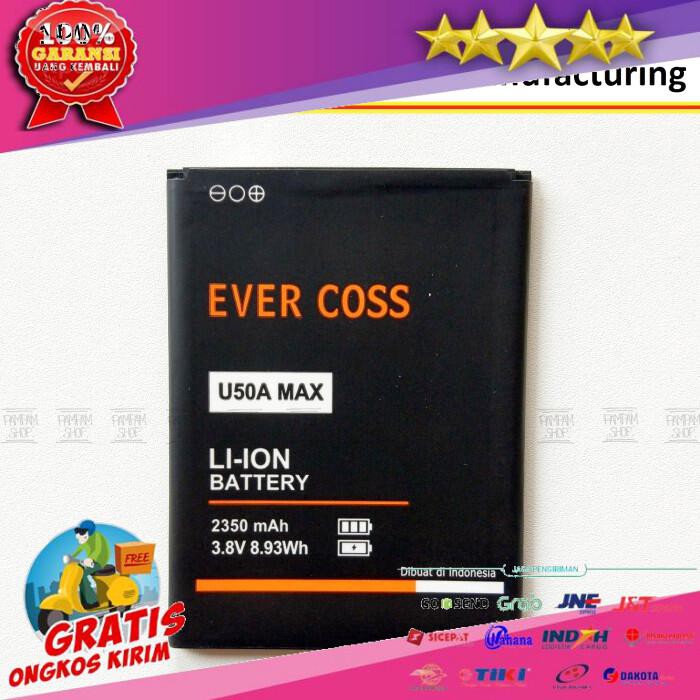 Baterai Evercoss U50A Max Original Double Power Baterai Hp Ori