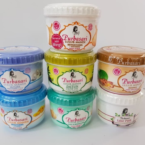 lulur purbasari / purbasari lulur badan / body scrub purbasari