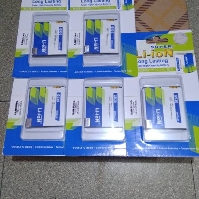 Baterai double power Samsung grand prime