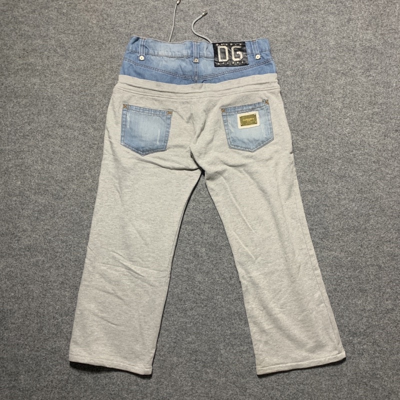 celana sweatpants jeans dolce & gabbana second original not hoodie