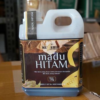 

Madu Mujahid hitam manis 1kg Asli Original