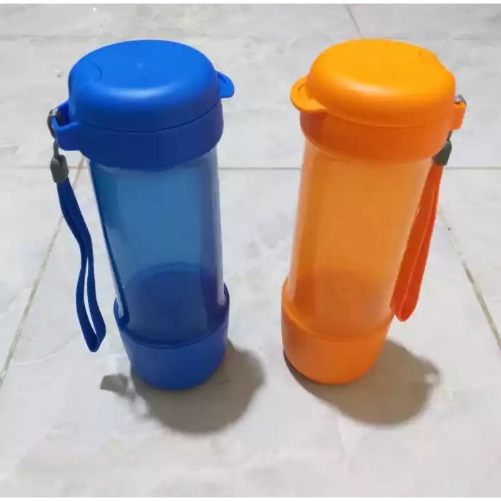 Tupperware Infused2go 750ml 1pcs botol minum BIRU