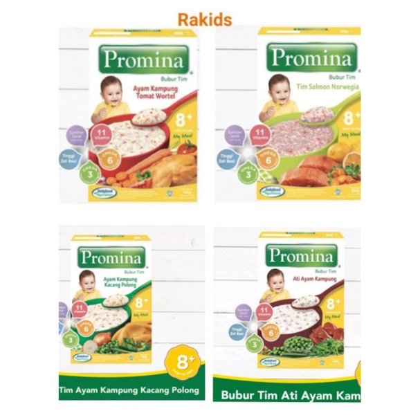 Promina bubur Tim ati ayam kampung