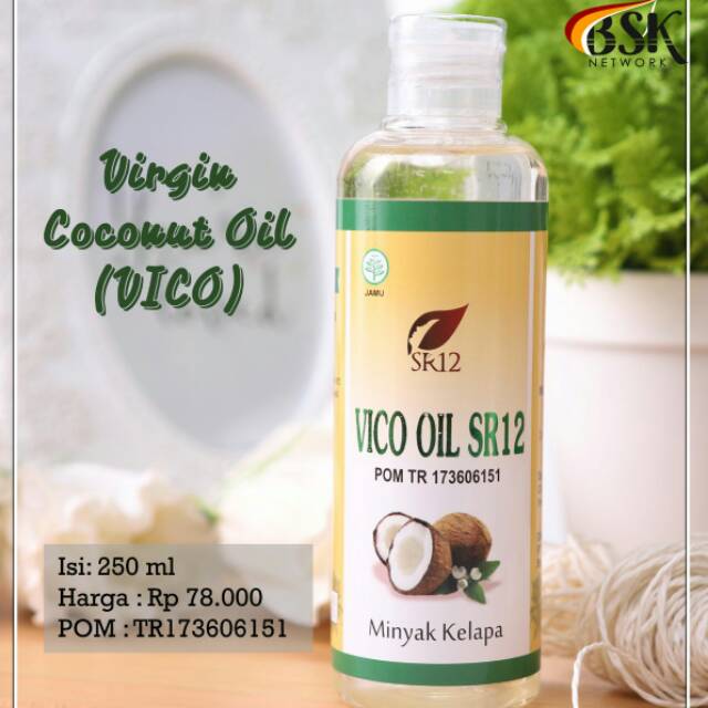 Vico 250ml (virgin coconut oil)SR12 #beauty
