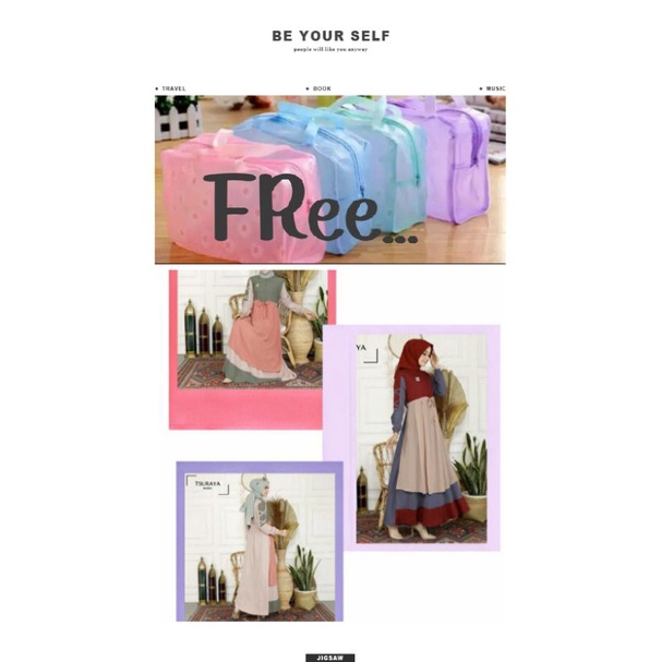 gamis fizzi tsurayya