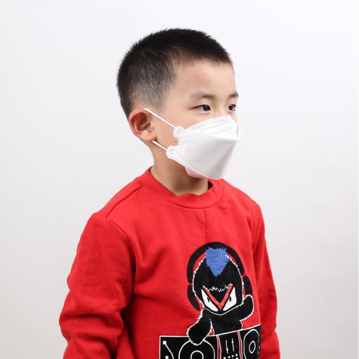 Rc [ Isi 10PCS] Masker KF94 Kids Motif Anak Earloop 4Ply  Disposable Mask Tali Kuping Model EvoKorea