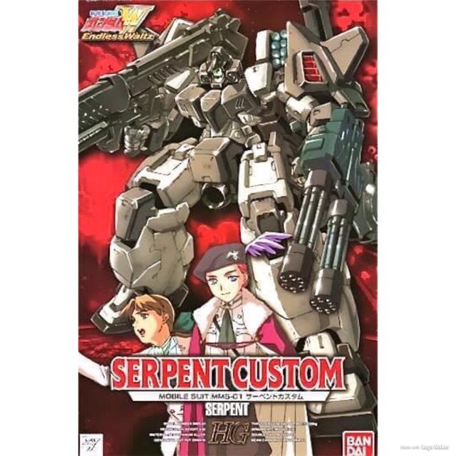 Gundam 1/100 Gundam Serpent Custom Bandai