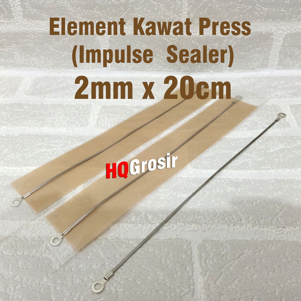 Jual Elemen Kawat Pemanas Press Plastik Impulse Sealer 20cm Shopee