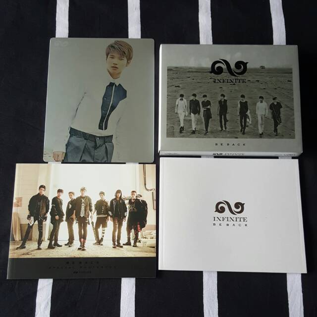 INFINITE BE BACK ALBUM WOOHYUN PHOTOCARD