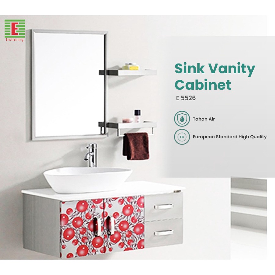 Wastafel Cabinet Stainless Steel Europe Enchanting E5526