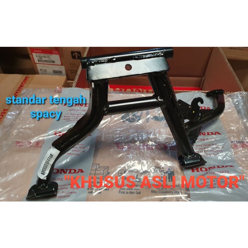 AHM STANDAR TENGAH, STAND MAIN, original, honda SPACY, spare part motor honda asli, 5050AKZLA00
