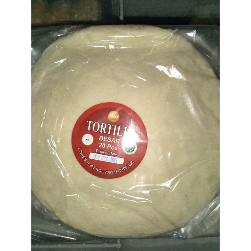 

kulit tortila besar isi 20 lembar