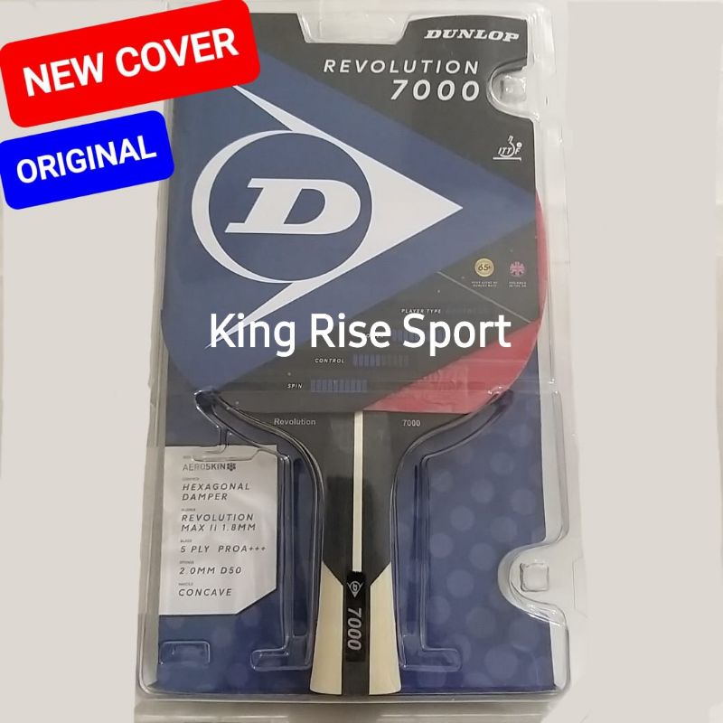 Bet Tenis Meja / Bet Pingpong DUNLOP Revolution 7000 ( ORI )