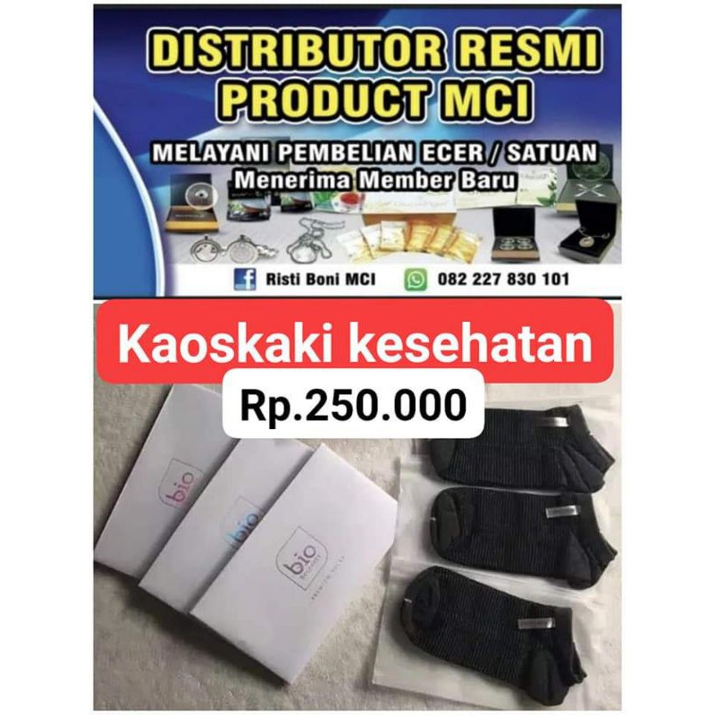  kaos  kaki  kesehatan MCI  Premium SHOCK MCI  Bio 