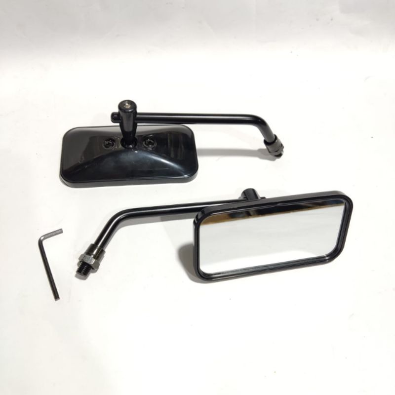 spion Retno kotak crome spion classic universal Honda GL CB Vario Beat Supra Revo dll