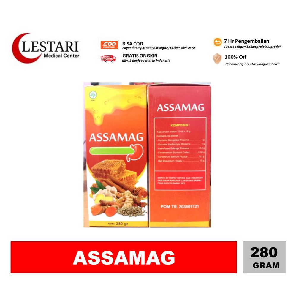 

[Per Botol] Madu Lambung Assamag 280gr