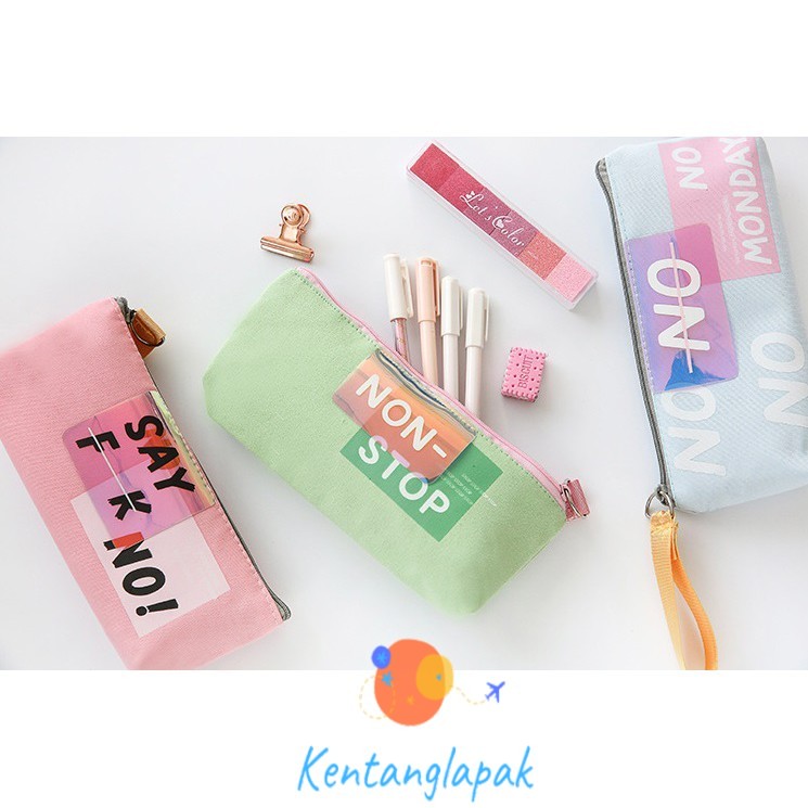 

Tempat Pensil NO and NO / Tempat Kosmetik Termurah