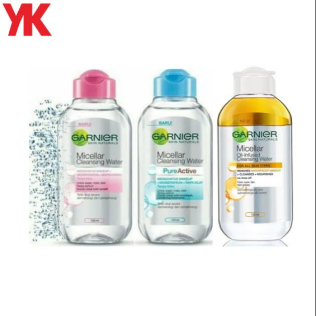 ☑️ YK ☑️ GARNIER Micellar Cleansing Water 125ml-1