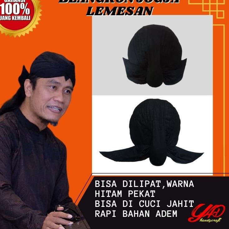 [titleawal] BLANGKON GUS MIFTAH HITAM KLEWER KUNCUNG /BLANGKON MURAH / TOPI JAWA / UDENG / BLANGKON
