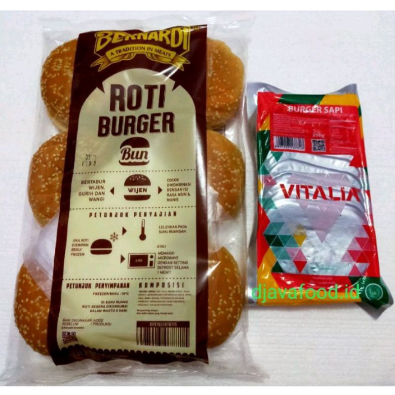 

Benardi Roti Burger 1paket