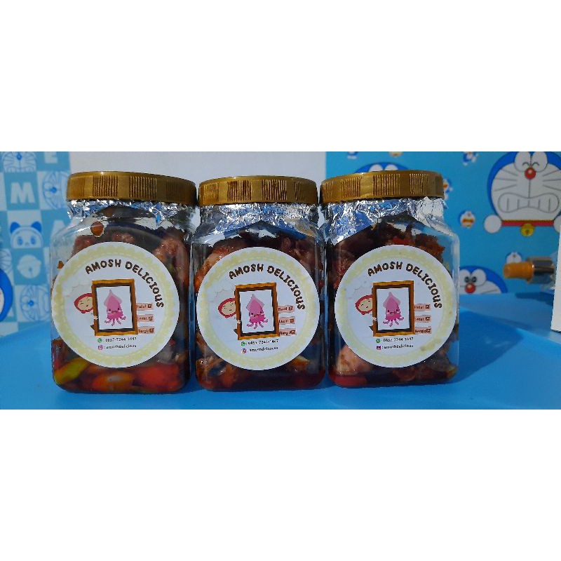 

Baby Cumi Asin Sambal Balado Amoshdelicious