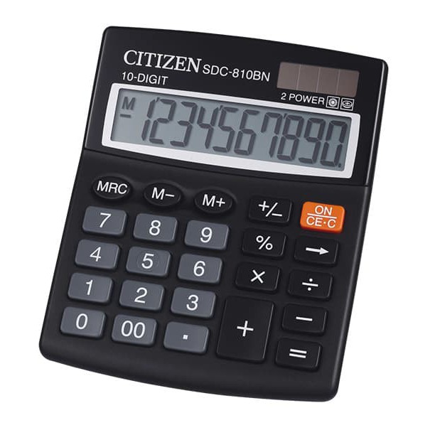 

Eksklusif Kalkulator Citizen SDC 810 BN Original 10 Digit Original
