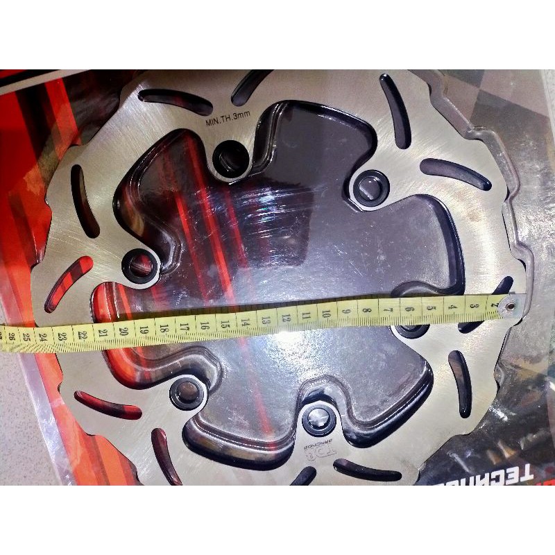 TDR DISC BREAK PIRINGAN CAKRAM DEPAN TIGER 24CM PNP MEGA PRO MONOSHOK CB 150 OLD TIGER REVO 25,5CM