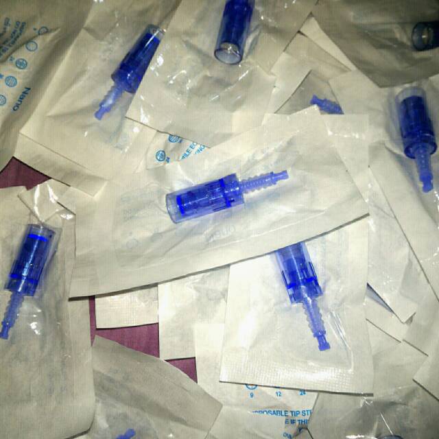 

Jarum nano bbglow dr pen ultima a1/a6 nano needle biru bulat ujung plastik