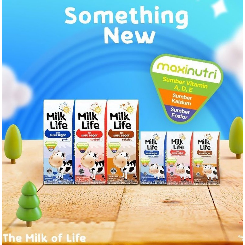 Milk Life susu segar UHT 115ml khusus gosend