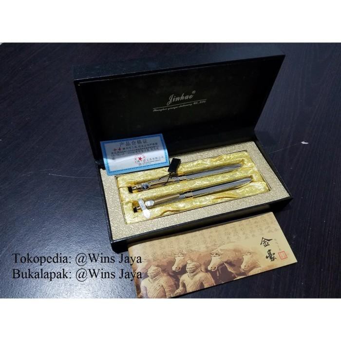 

Pena | Pulpen Set Jinhao 165 Sign + Fountain Pen Kualitas Terbaik