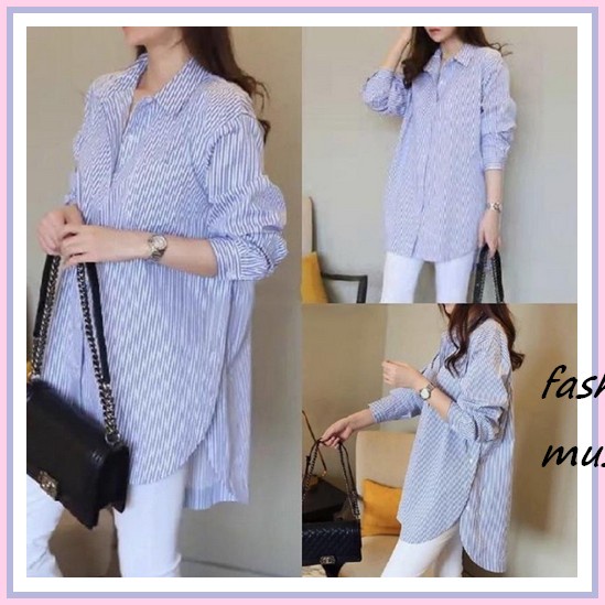 Ab3 03 - Tunik Kaos Atasan Import Polos Bahan Babyterry Print Fashion Muslim Allsize Baju Tunik Wani