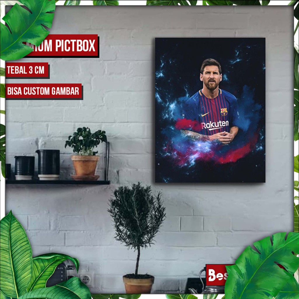 Jual LIONEL MESSI Poster Frame Kayu BOLA PICTBOX0146 | Shopee Indonesia