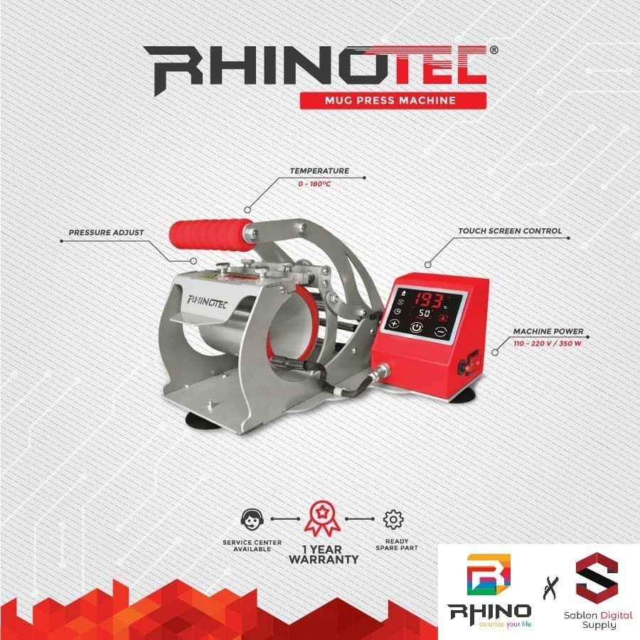 Mesin Press Mug Standart Rhinotec Limited Product 