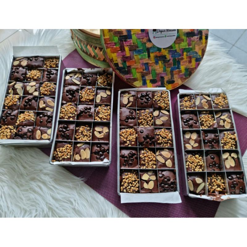 

Brownies Chocolate fudgy PREMIUM 20X10