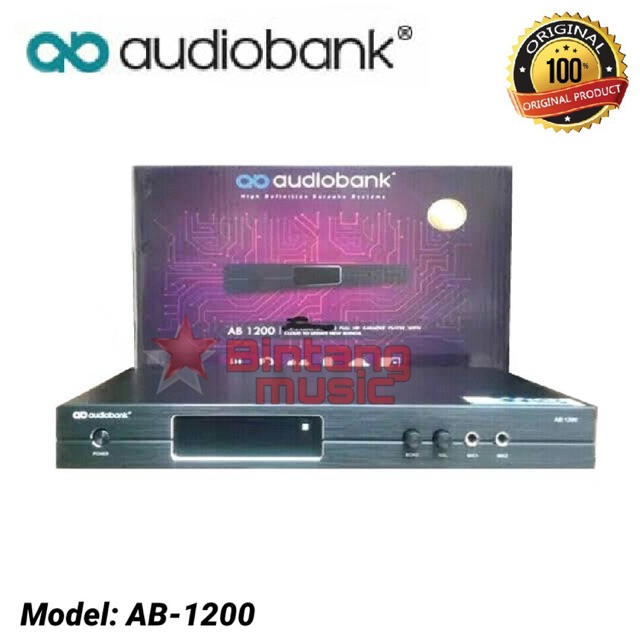 DVD Player Karaoke AudioBank AB 1200