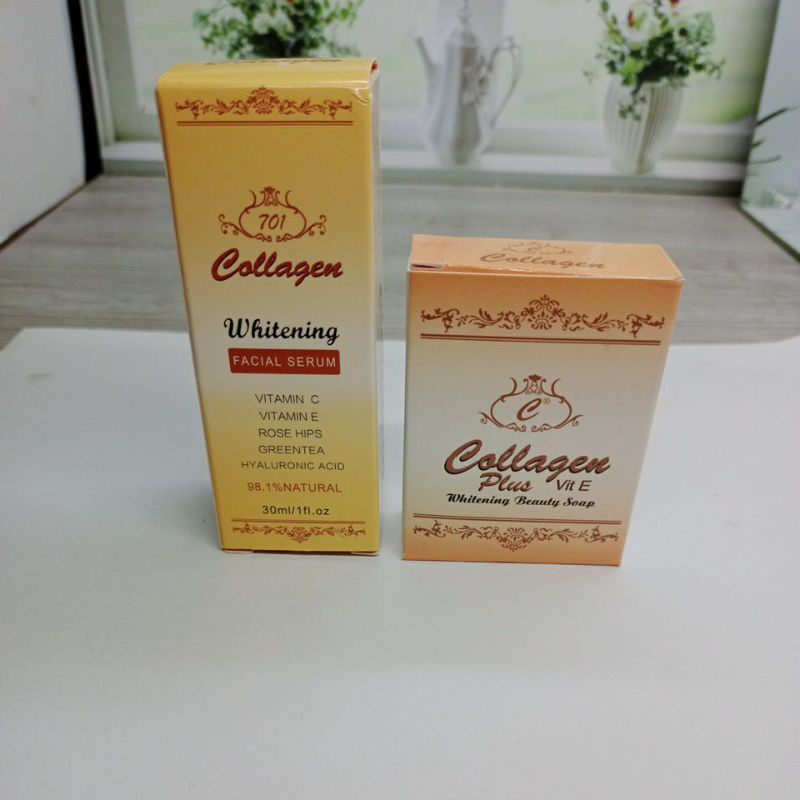 Serum Collagen Original Whitening + Sabun Collagen