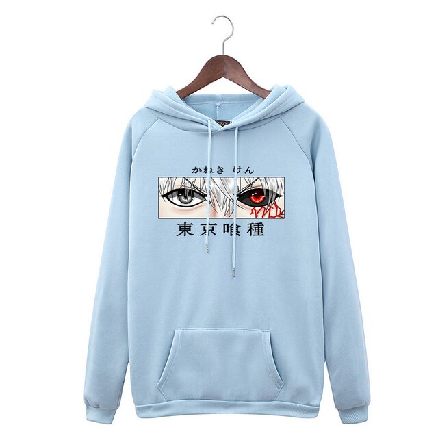 Sweater KANEKI EYES V2 Oblong / Hoodie Anime Tokyo Ghoul EYES KANEKI V2 Jumper