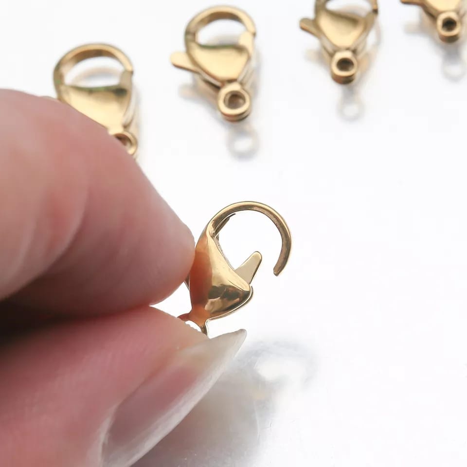 Kait Lobster Kait Kalung / Kait Gelang / Kait Udang Claps Stainless Steell/100-200Pc