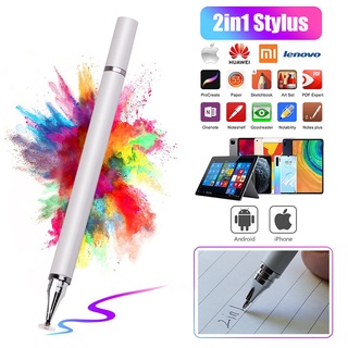 Stylus Pen Universal Stylush Android Ballpoint 2 in 1 for iPad Pencil Tablet Capacitive Touch Screen iphone Smartphone for Huawei Xiaomi Samsung Pulpen