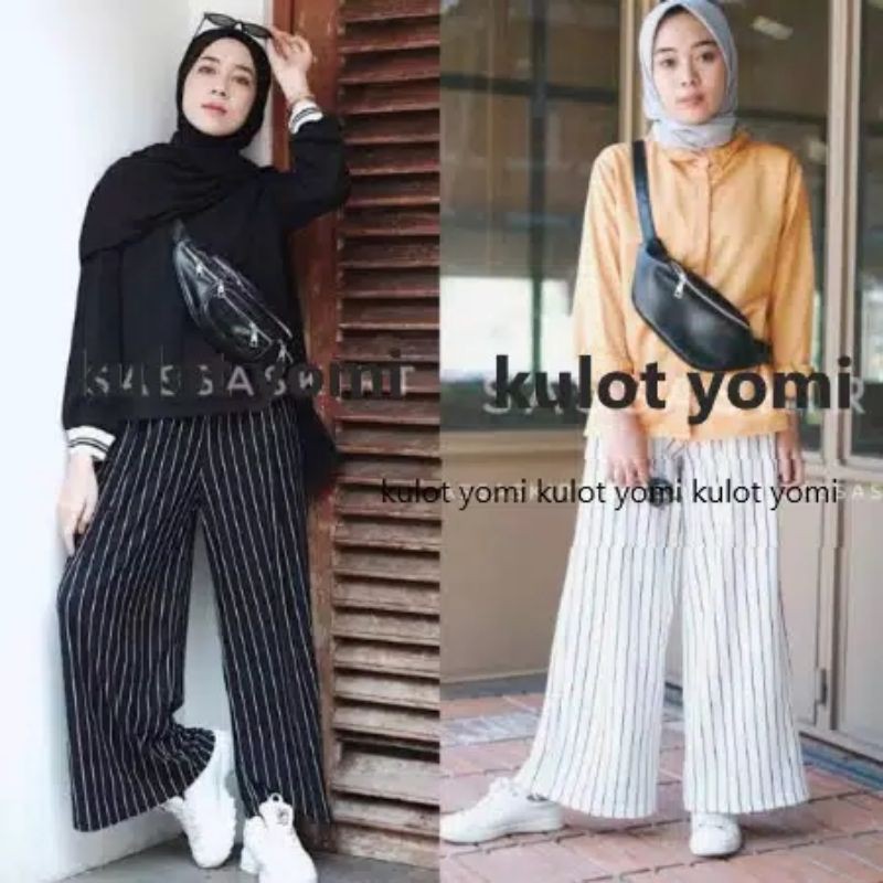 KULOT SALUR YOMI/KULOT SALUR HITAM &amp; PUTIH