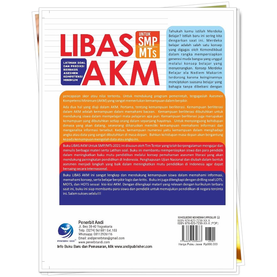 Libas Latihan Soal Dan Prediksi Berbasis Akurasi Dan Asesmen Kompetensi Minimum Akm Untuk Smp Mts Shopee Indonesia