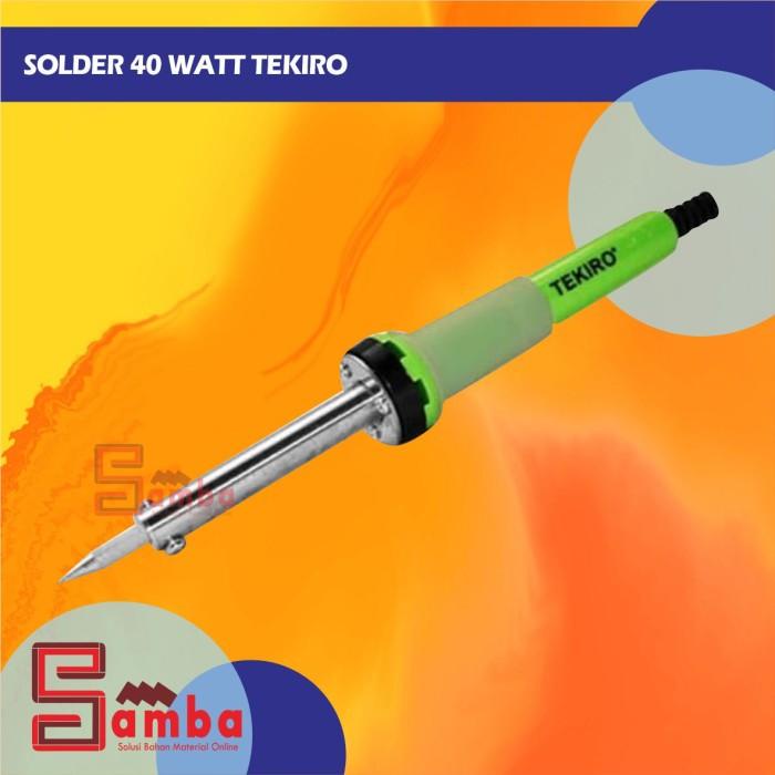 Solli | Solder Listrik 40 Watt Tekiro / Alat Solder Tekiro