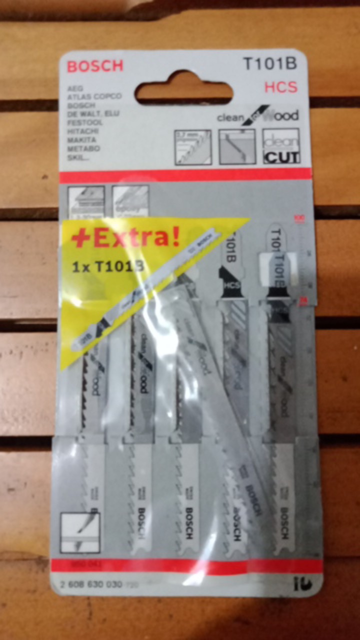 Bosch Mata Jigsaw Kayu T101b Mata Gergaji Jig Saw