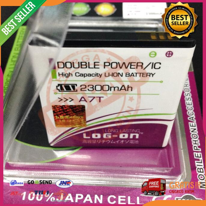 Acc Hp Baterai Evercoss A7T Dobel Power Log On 2300Mah