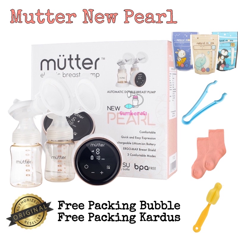 MUTTER NEW PEARL Pompa ASI Elektrik Double Breast Pump