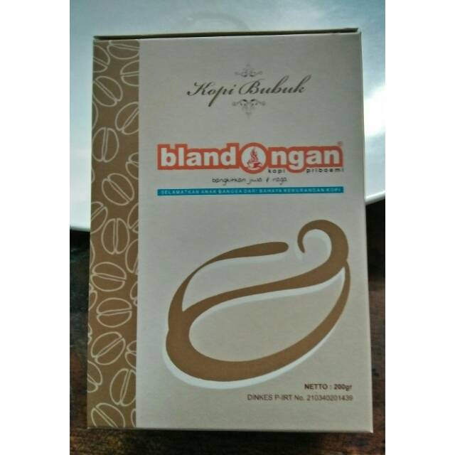 

Kopi hitam asli, kopi robusta 200 gr / kopi bubuk blandongan 200 gr