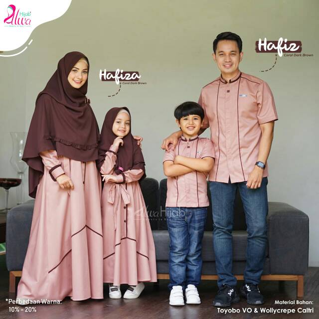 20 Trend Terbaru Gamis  Couple  Keluarga  2021  Terbaru 