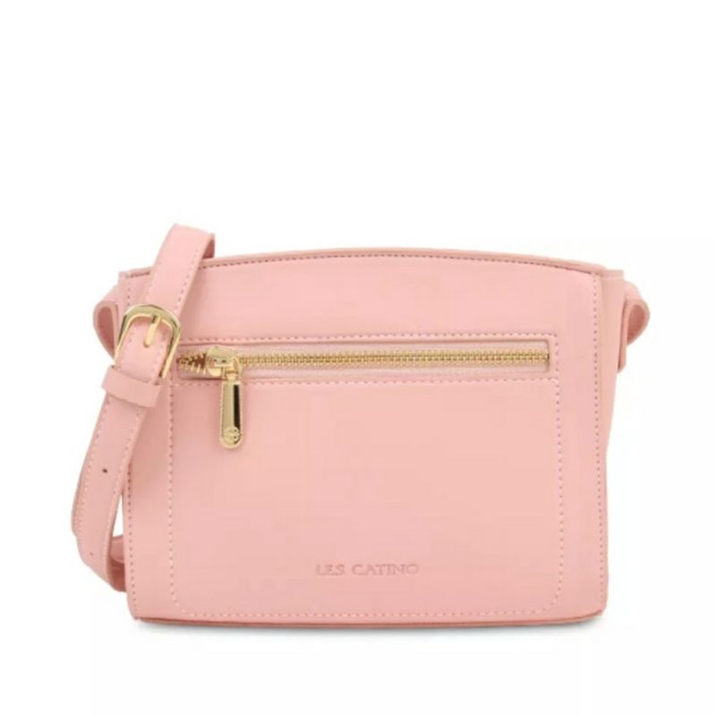 Les Catino Lindy Crossbody Rose Tan